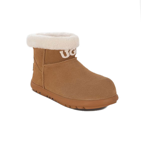 Ozlana Diana Logo Shearling Boots