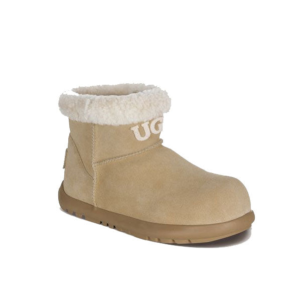 Ozlana Diana Logo Shearling Boots