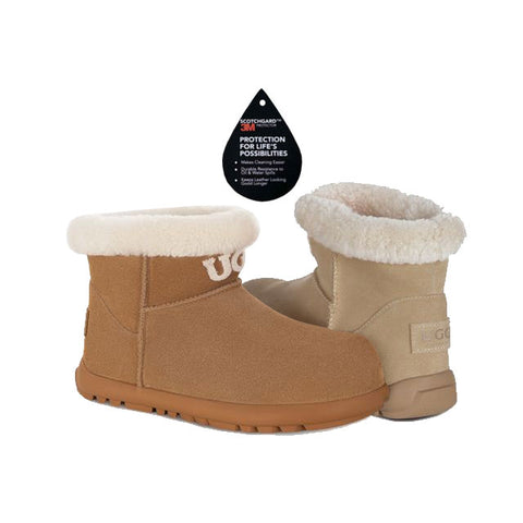 Ozlana Diana Logo Shearling Boots